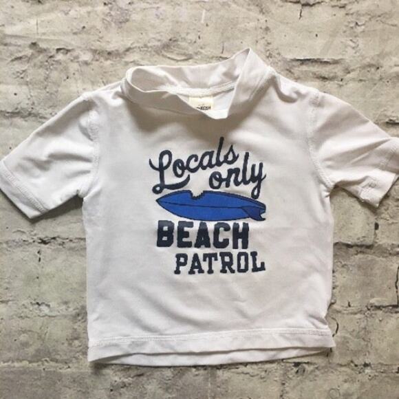 Baby Boy OshKosh Swim Bundle, Trunks and Rash Guards - Picture 6 of 8